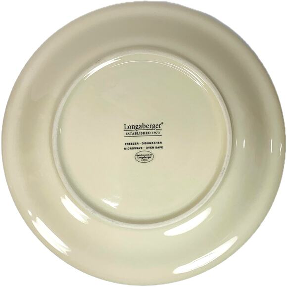 Longaberger BERRY SERVING PLATE w/ Verse 11" Consultant Award Congrats Card NIB - Picture 4 of 9